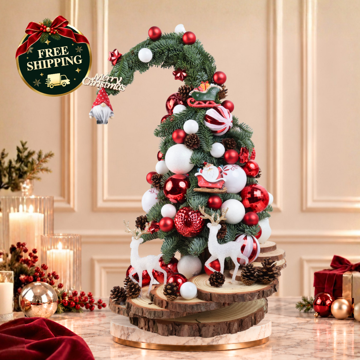 Winter Magic - Fresh Mini Christmas Tree