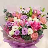 Magical Bloom (Lily, Carnation, Rose Spray) - Mother's Day Bouquet