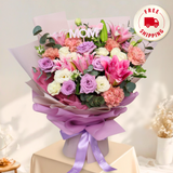 Magical Bloom (Lily, Carnation, Rose Spray) - Mother's Day Bouquet