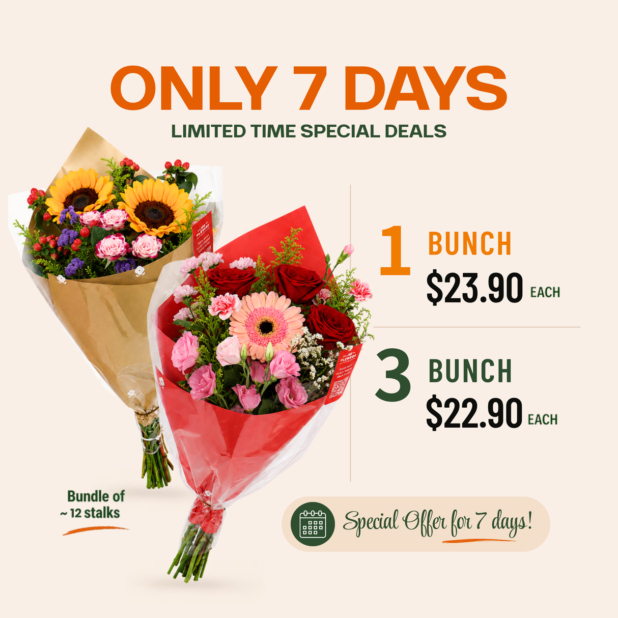 Mix Flower Bunch *Promotion*