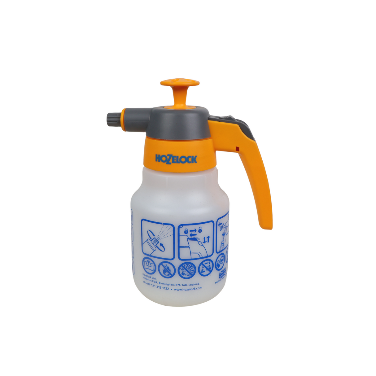 Hozelock Pressure Hand Sprayer - 1.25liter