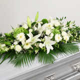 Timeless Tribute (Lily, Hydrangea, Roses) -  Condolences Table Arrangement
