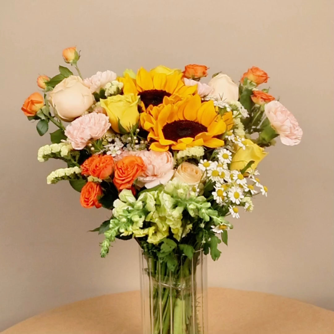 Citrus Burst - PetalBox Luxe Bouquet