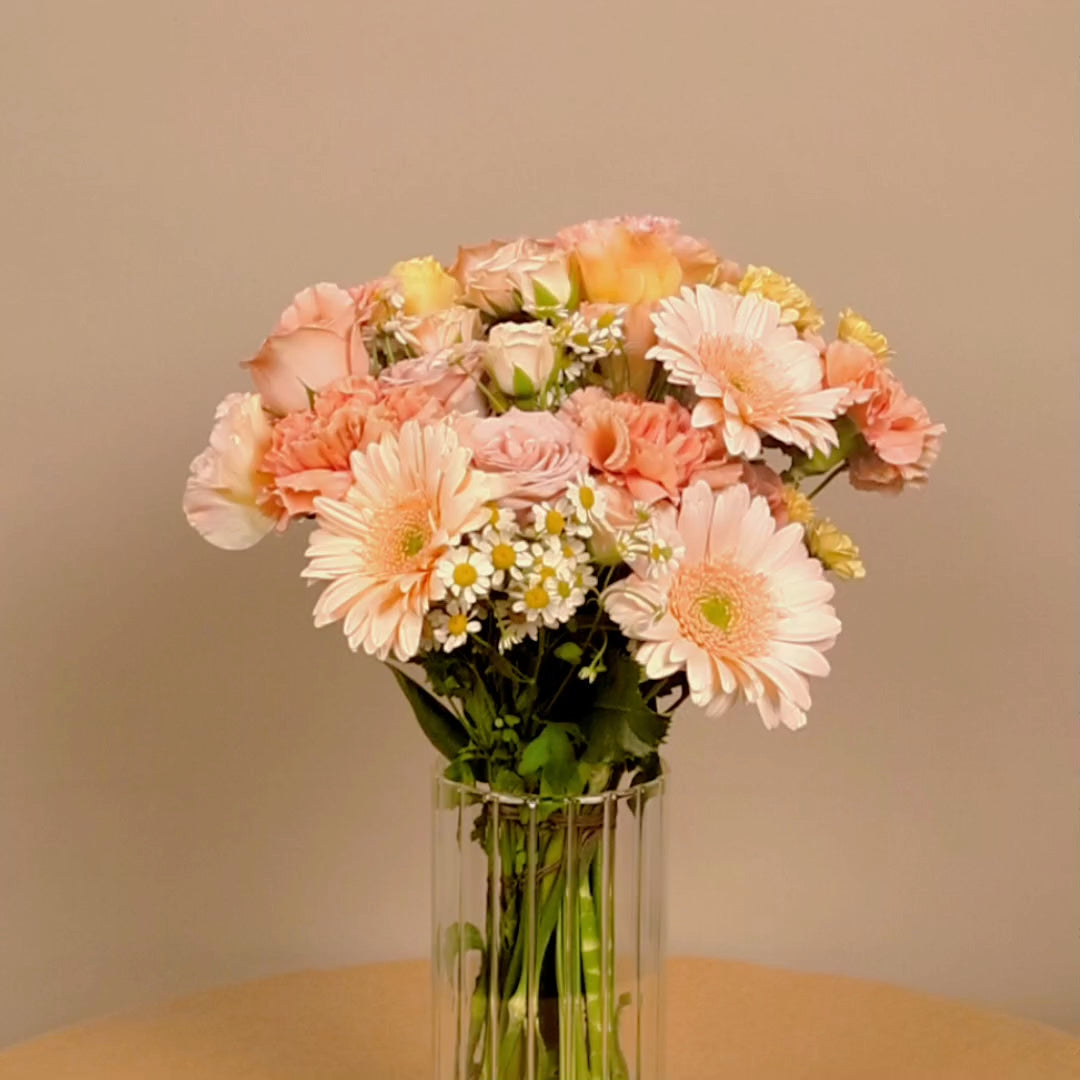 Peach Paradise - PetalBox Signature Bouquet