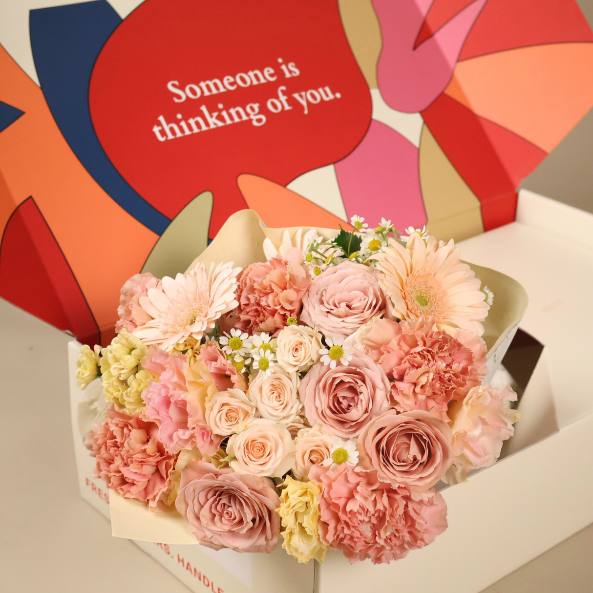 Peach Paradise - PetalBox Signature Bouquet