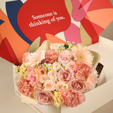 Peach Paradise - PetalBox Signature Bouquet
