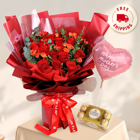 Zafira (Rose, Rose Spray)- Mother's Day Bouquet