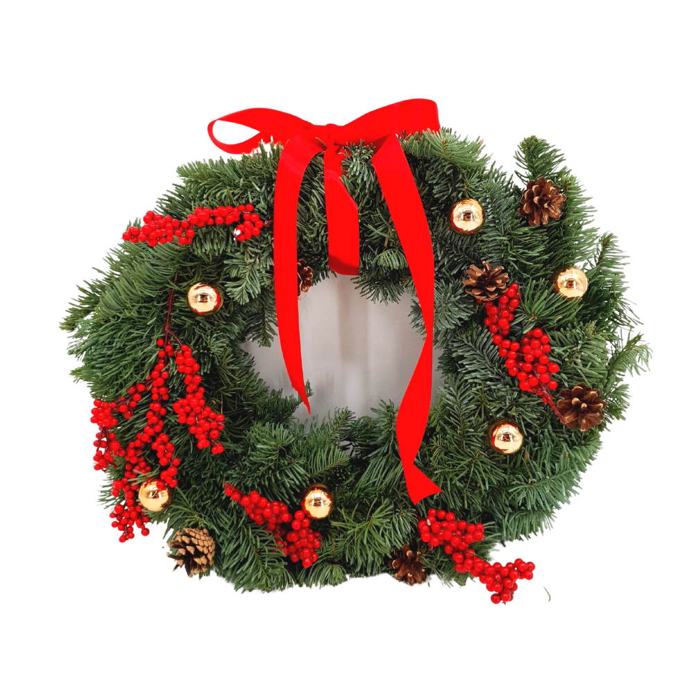 christmas-wreath-diy-kit Christmas Flower Arrangement Singapore