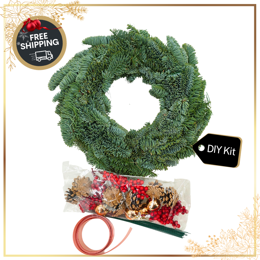 DIY Kit - Fresh Christmas Wreath