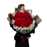 Faye (50 Premium Ecuador Roses) - Valentine's Day