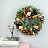 Gleeful Bronze - Christmas Nobilis Wreath