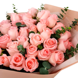 helena Pink Roses Bouquet Birthday Flower Bouquet Singapore
