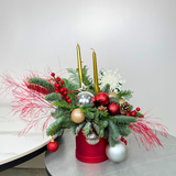 Scarlet Mistletoe - Christmas Arrangement