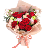 thea Red Roses Flower Bouquet Singapore